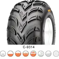 16x8.00-7/2PR TL 9J  CST C-9314