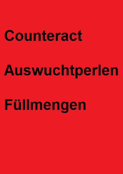 Counteract Auswuchtperlen