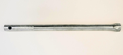 Verschluss-Rohr  500 mm 3/4  silber galvanisiert
