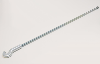 149100300 - Hakenschraube  1000 mm silber galvanisiert