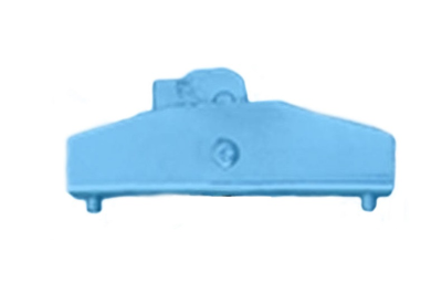 Chiusura rapida AW 380 mm singolo    blu