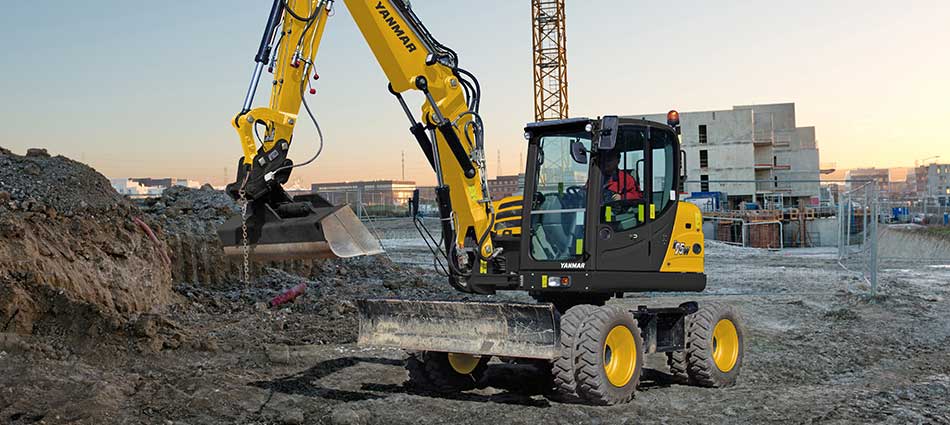 Mobile excavator